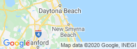 New Smyrna Beach map